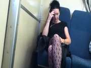 Porno скрытая камера в поезде