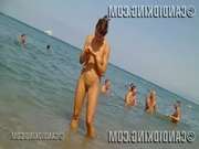 Видео на нудискам пляже